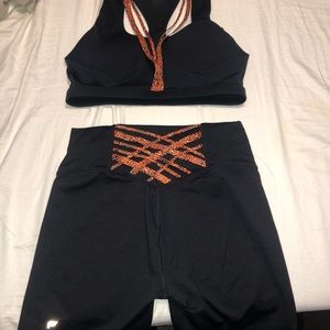 Matching Fabletics 2-piece set- size Large